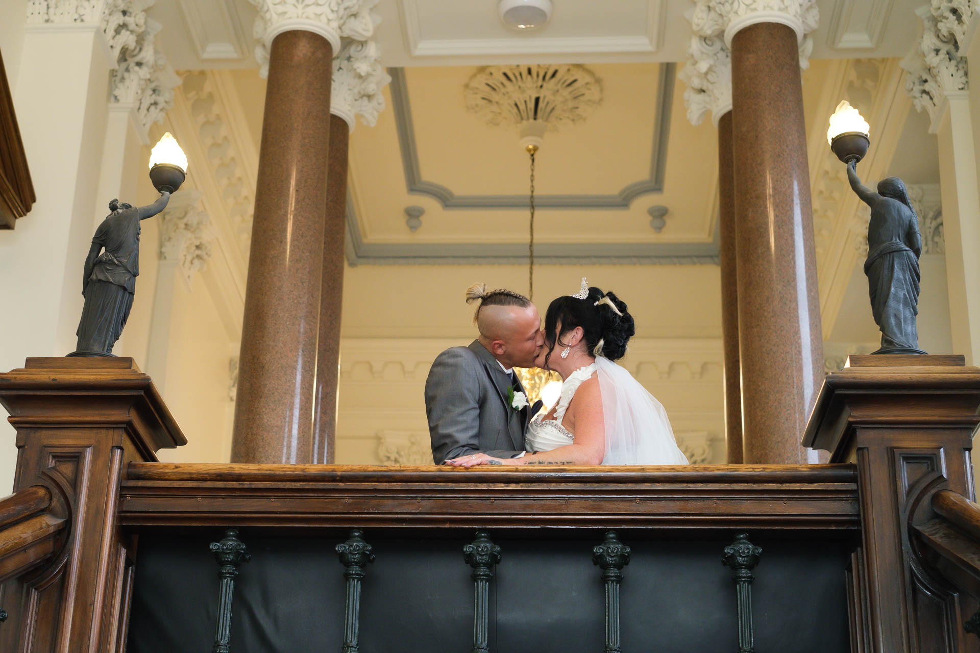 Couple kissing with a beautiful sunset at All Manor of Events Heffs Photography